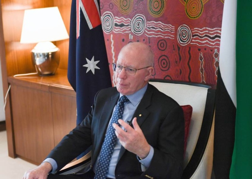 الحاكم العام لأستراليا يتطلع لتعزيز العلاقات بالإمارات بقيادة محمد بن زايد