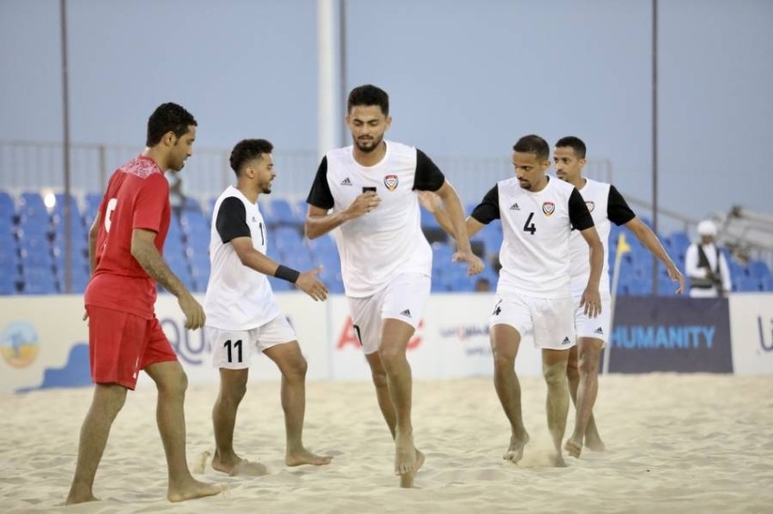 منتخب الإمارات للشاطئية يتأهل إلى نهائي بطولة غرب آسيا