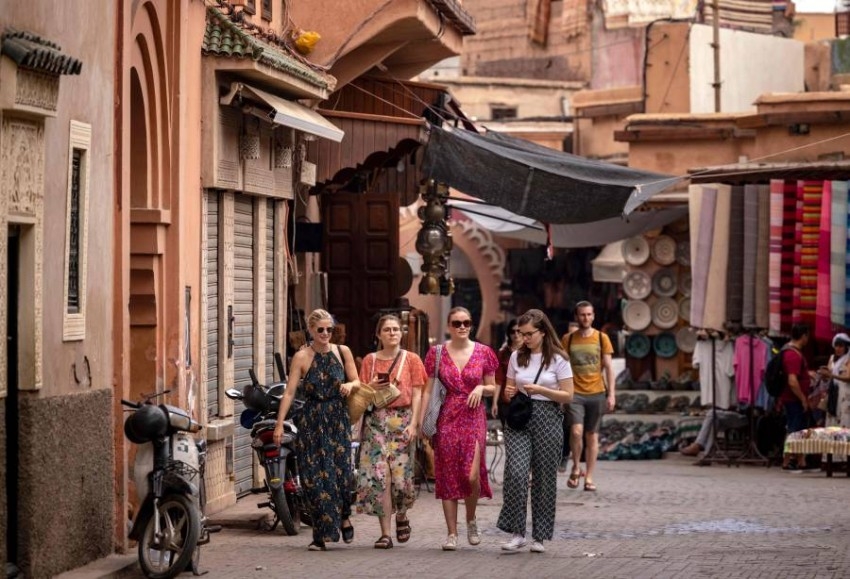 عودة السياح لمدينة مراكش عاصمة السياحة المغربية
