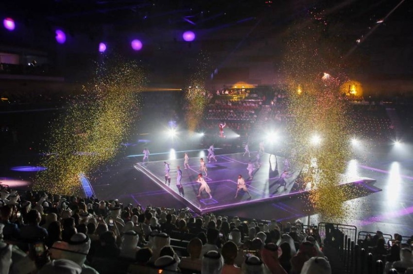 احتفال افتتاح دورة الالعاب الخليجية الثالثة في الكويت