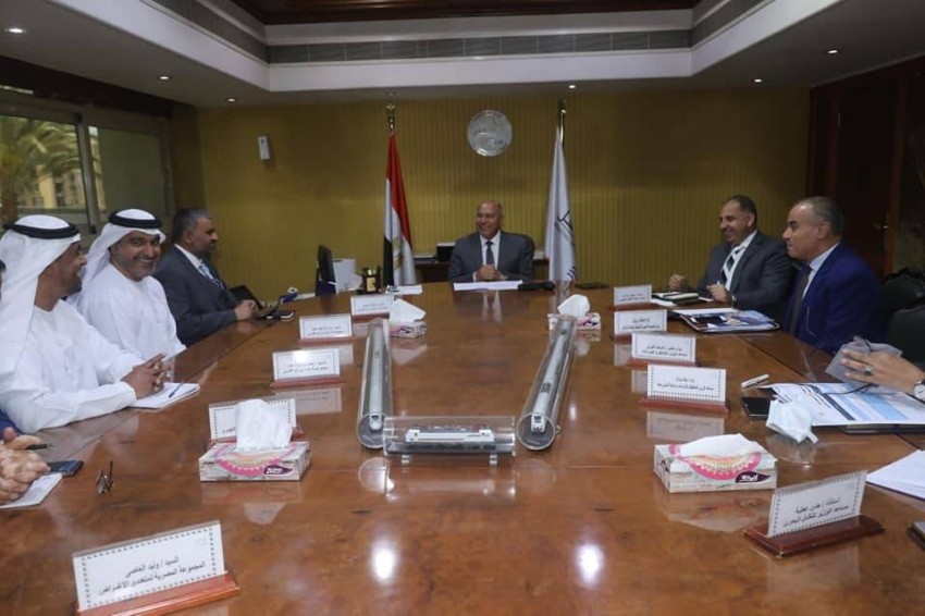 موانئ أبوظبي تبحث التعاون مع وزارة النقل المصرية في مجال النقل النهري
