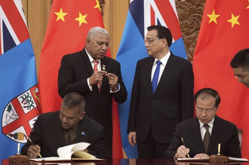 الصين نحو طرح اتفاقيات أمنية على دول جنوب الهادئ