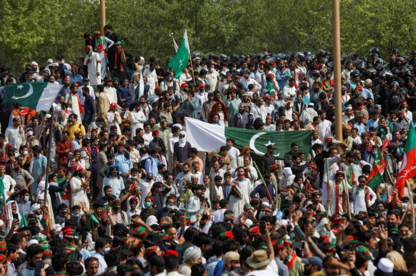 مهلة عمران خان للحكومة الباكستانية لإقرار انتخابات مبكرة