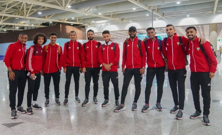 منتخب الإمارات يصل إلى الدوحة استعداداً لمواجهة أستراليا