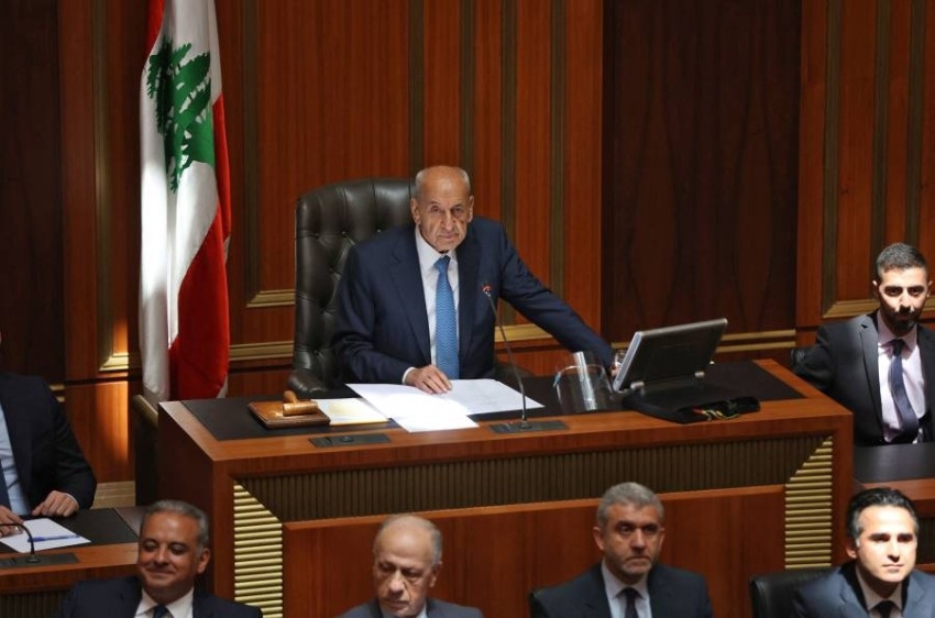 نبيه بري رئيساً للبرلمان اللبناني للمرة السابعة على التوالي