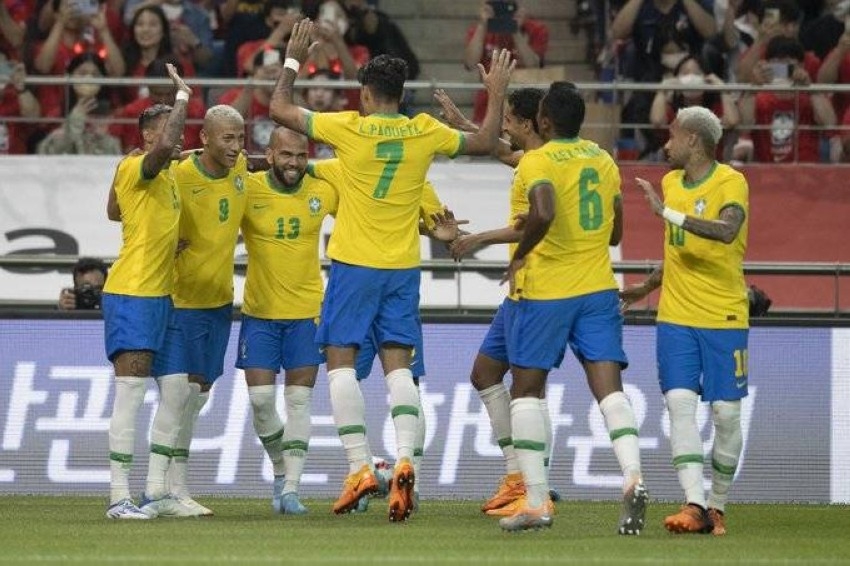 بالفيديو.. البرازيل تقسو على كوريا الجنوبية بخماسية على ملعب كأس العالم