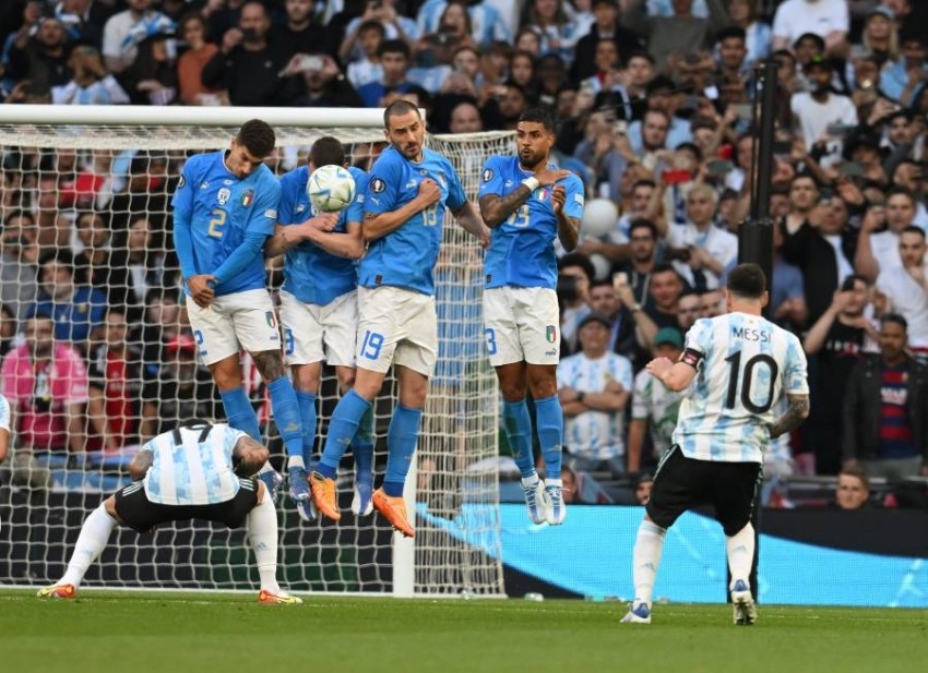 الأرجنتين تسجل رقماً قياسياً بعد اكتساح إيطاليا