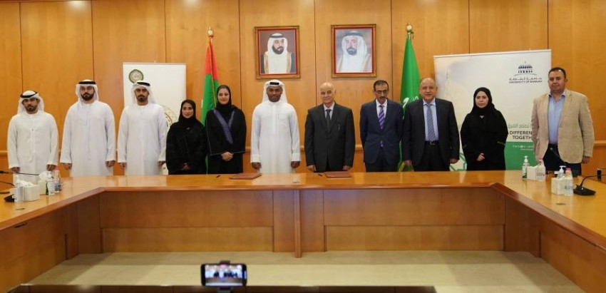 البرلمان العربي للطفل وجامعة الشارقة يوقعان اتفاقية لتنظيم البرامج التدريبية