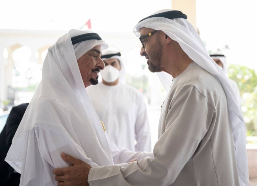 رئيس الإمارات يزور حاكم عجمان
