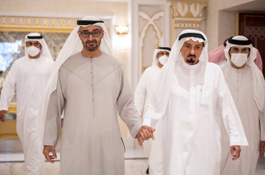 رئيس الإمارات يزور حاكم عجمان