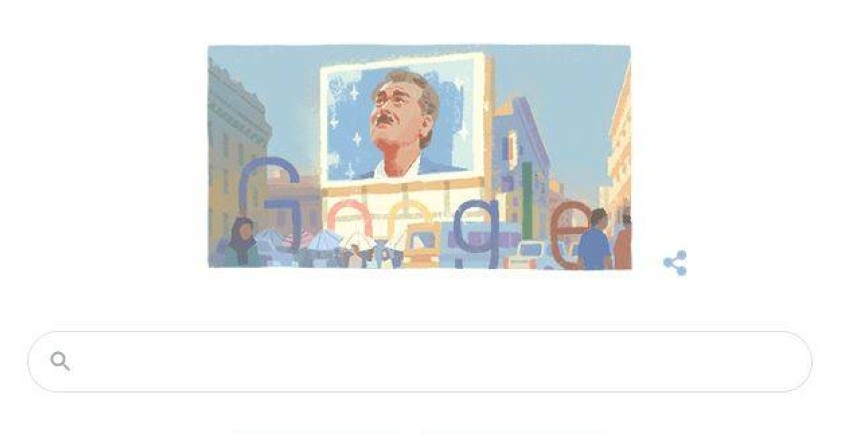 غوغل يحتفل بعيد ميلاد الفنان محمود عبدالعزيز