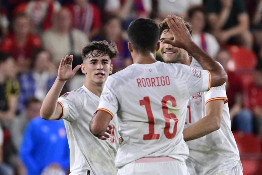 منتخب إسبانيا يعترف بسوء أدائه في دوري الأمم