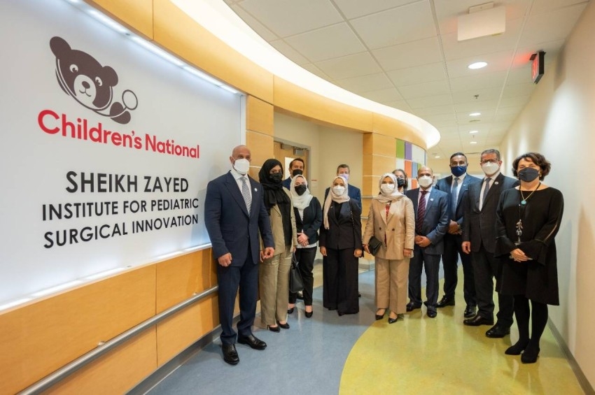 عبدالله آل حامد يفتتح مجمع الأبحاث والابتكارات في مركز طب الأطفال بواشنطن