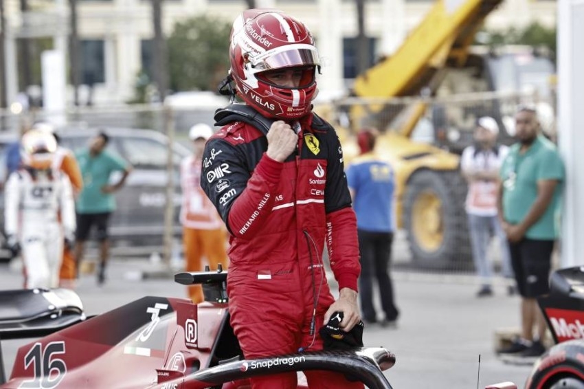 لوكلير أول المنطلقين في سباق أذربيجان لفورمولا 1