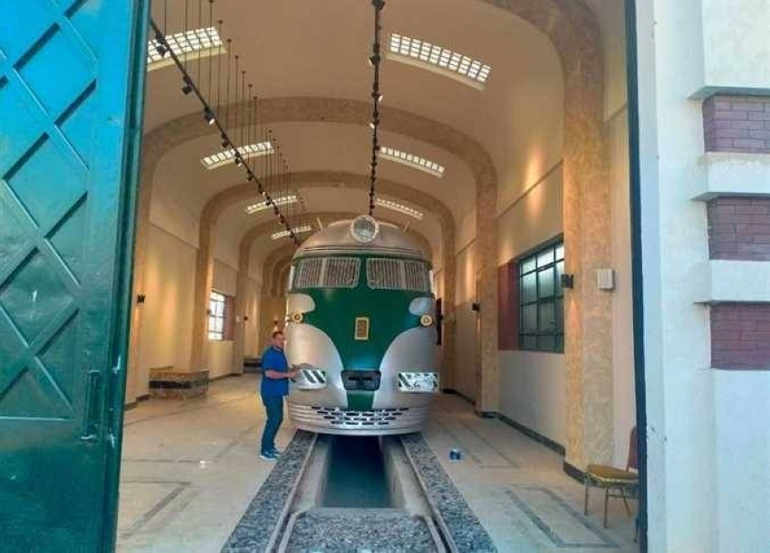 بعد 70 عاماً.. قطار الملك فاروق يعود للحياة
