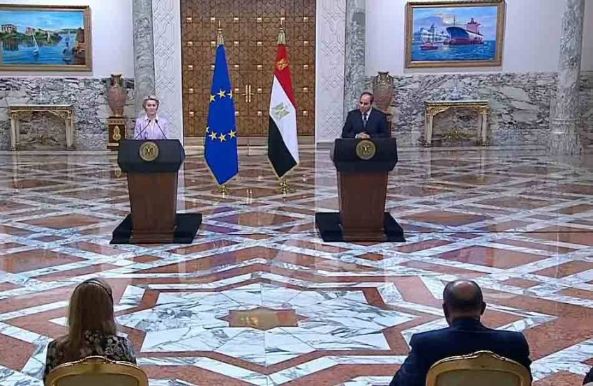 السيسي:  مصر حريصة على التوصل لاتفاق قانوني ملزم بشأن سد النهضة
