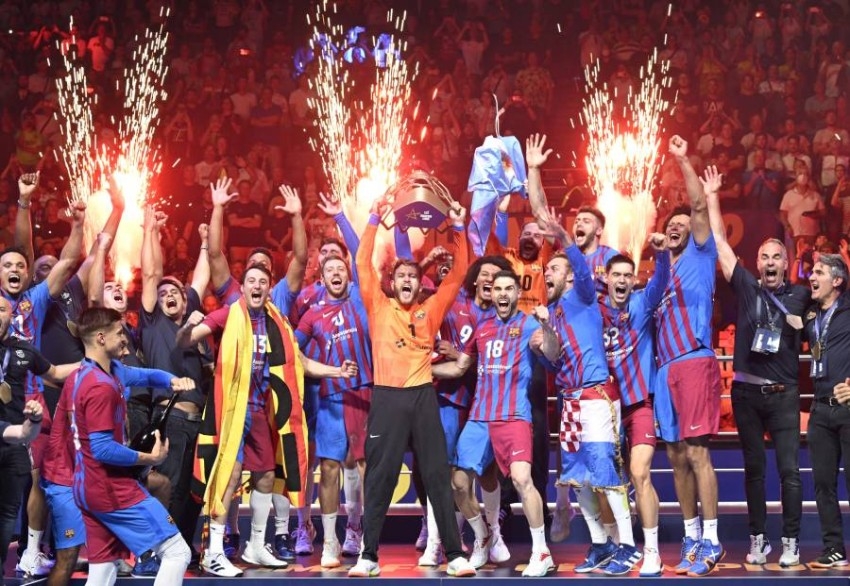 المصري علي زين يساهم في حفاظ برشلونة على لقب «الشامبيونز ليغ»