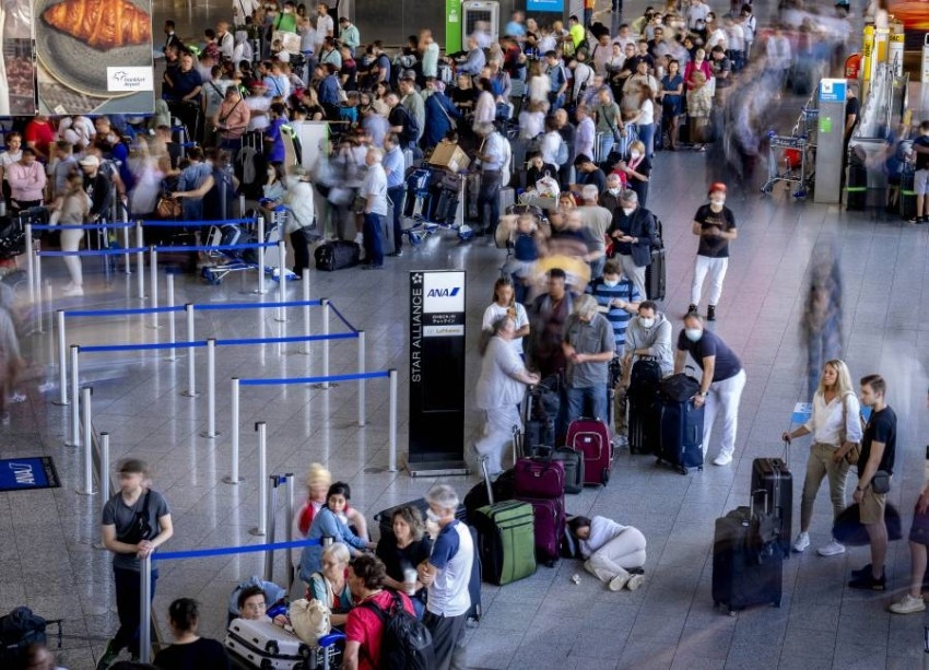 نقص الموظفين يؤدي إلى آثار سلبية في قطاع الشحن بمطار فرانكفورت