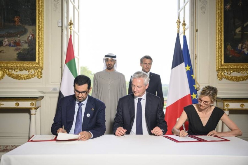 تفاصيل الشراكة الاستراتيجية في مجال الطاقة بين الإمارات وفرنسا