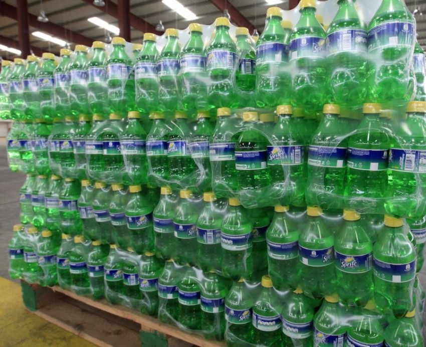سبرايت تودع زجاجاتها البلاستيكية الخضراء