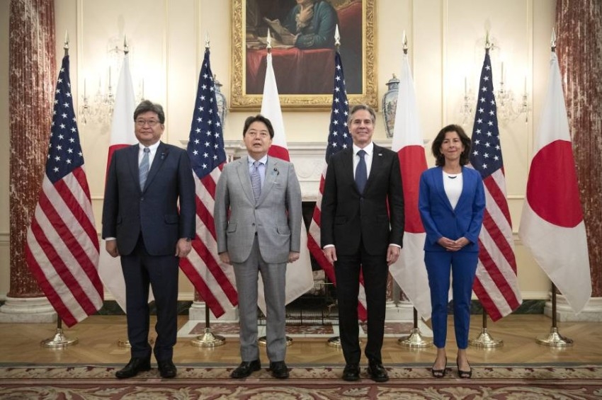 أمريكا واليابان تؤكدان أهمية فوائد النظام الاقتصادي الدولي القائم على القواعد