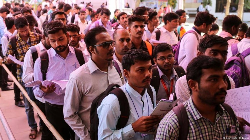 معدل البطالة في الهند يصل إلى أدنى مستوى في 6 أشهر