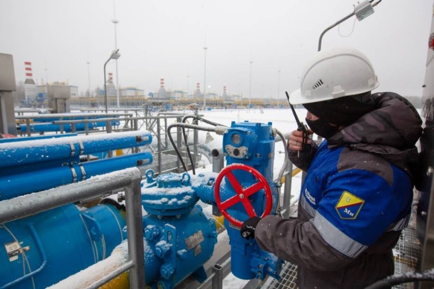 استقرار تدفقات الغاز الروسي إلى أوروبا عند مستويات منخفضة