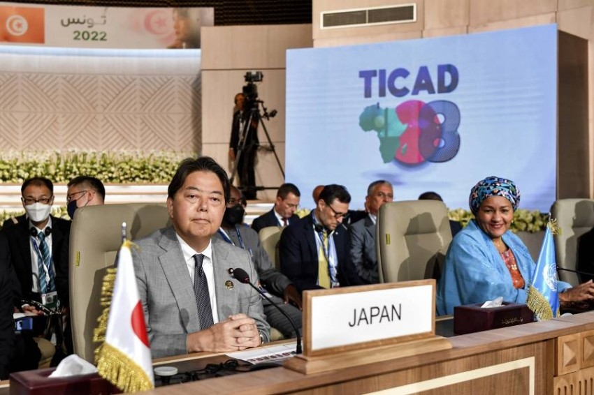 اليابان تتعهد بمساعدات بقيمة 30 مليار دولار لأفريقيا خلال قمة تونس
