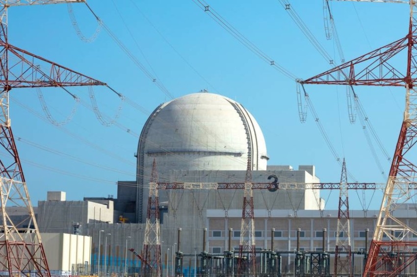 الإمارات.. ربط ثالث محطات براكة النووية بشبكة الكهرباء لتأمين الطاقة ودعم الحياد المناخي