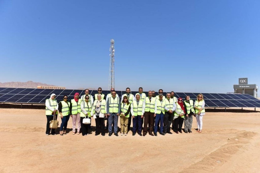 مصر: بدء تشغيل أكبر محطة للطاقة الشمسية بشرم الشيخ