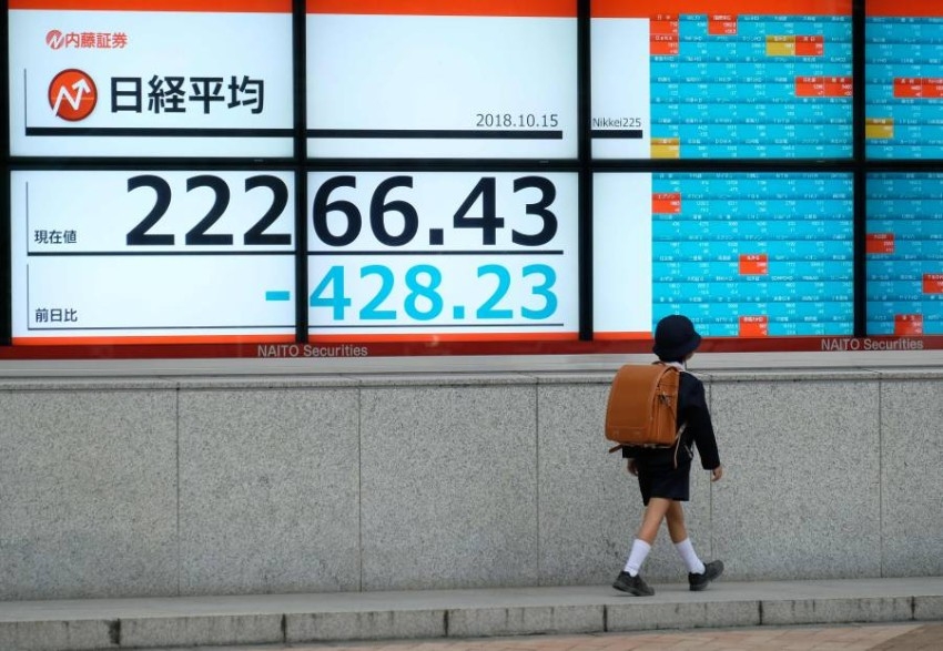 مؤشر نيكي الياباني يغلق مرتفعاً 1.42%
