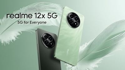 最经济实惠5G智能手机 Realme 12x 5G下月闪亮登场