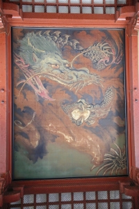 The painting as seen before the July 8 incident  | Sensoji Temple / via Kyodo