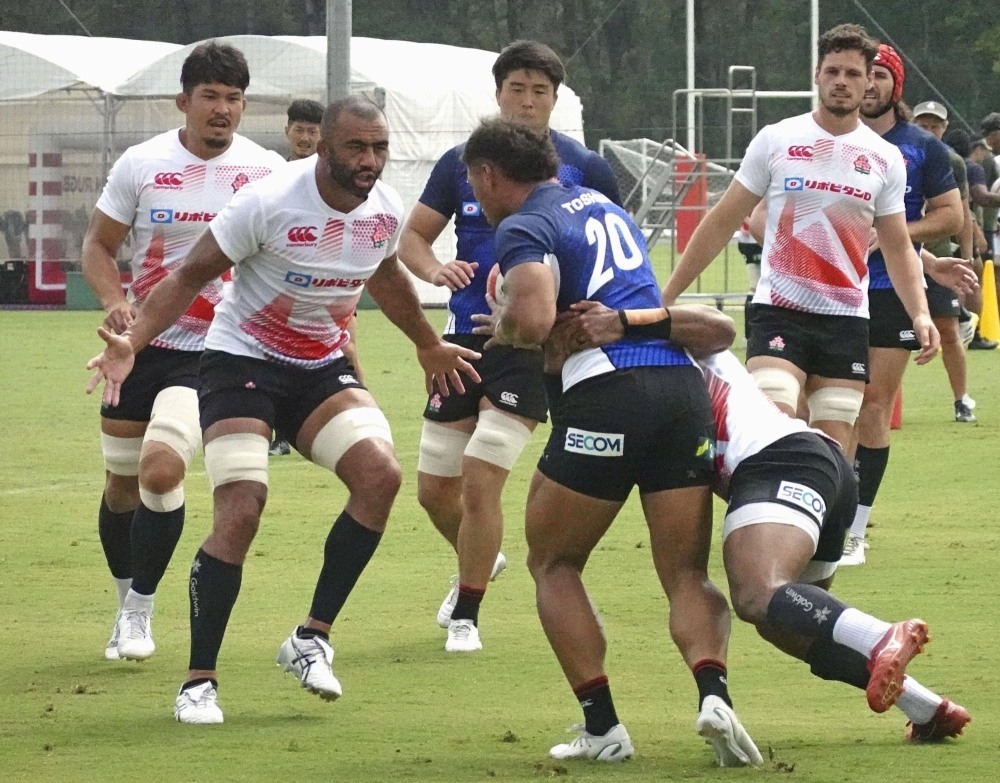 The Brave Blossoms will face Samoa in the Pacific Nations Cup in Sapporo on Saturday.