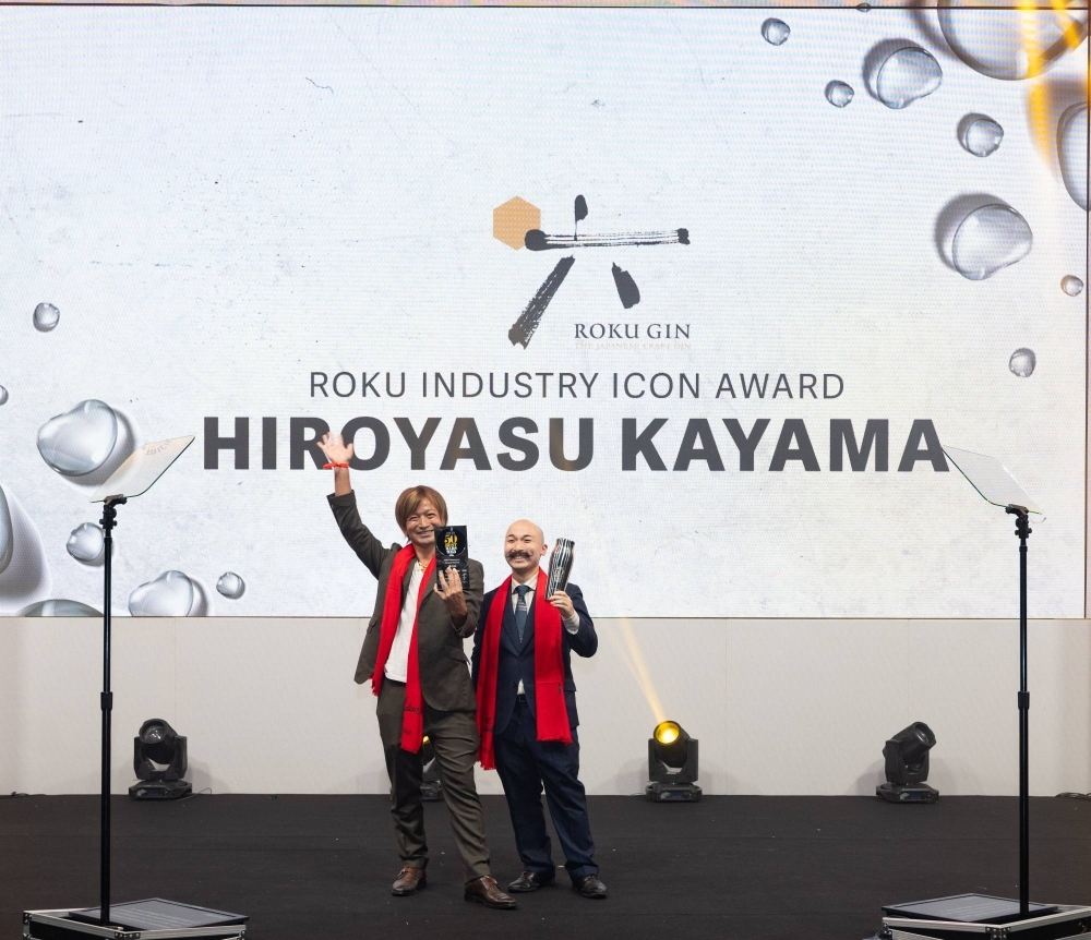 Hiroyasu Kayama received additional invididual accolades as part of the night's festivities.