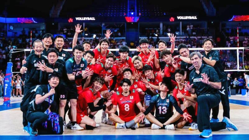 Japan had reached the semifinals of the Volleyball Nations League for the first time.