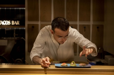 Mexican chef Marco Garcia has developed an innovative cuisine by fusing his love of Japanese classics, especially sushi, with the staple foods and flavors of his homeland.