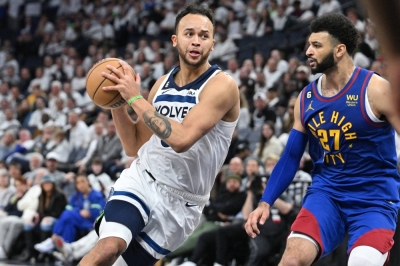 Timberwolves forward Kyle Anderson (left) qualified for Chinese citizenship through his maternal grandmother, who was born in Jamaica to a Chinese father and Jamaican mother.