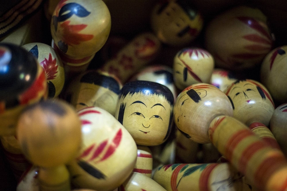 Hiroko Ono's new store Tohoku-centric store will offer traditional items from the region like these kokeshi wooden dolls.