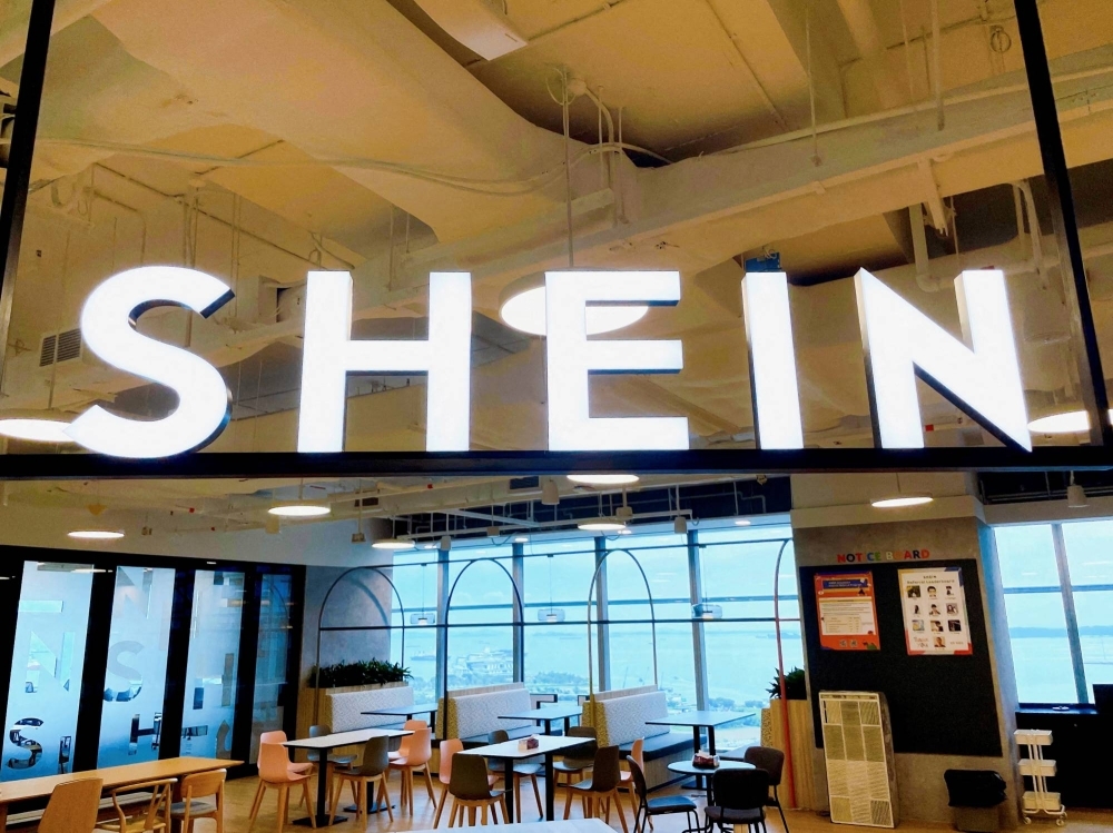 A Shein office in Singapore. The meteoric rise of shopping platforms selling Chinese-made goods has been fueled by a decades-old loophole that allows cheap products to land in U.S. mailboxes tariff-free.