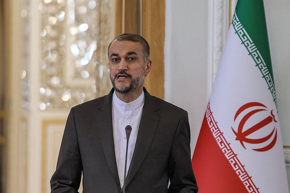 Iranian Foreign Minister Hossein Amir Abdollahian 