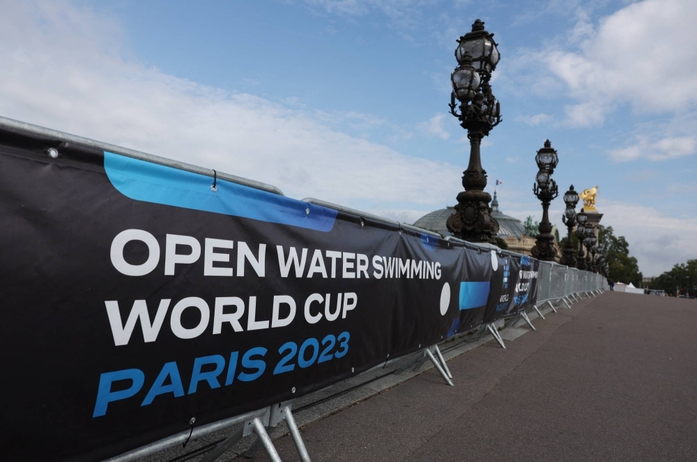 A test event for the 2024 Summer Olympics' open swimming competition was scheduled to take place in Paris this weekend.