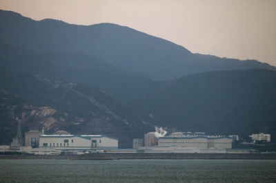 The Daya Bay nuclear power station at Daya Bay in Huizhou, China.