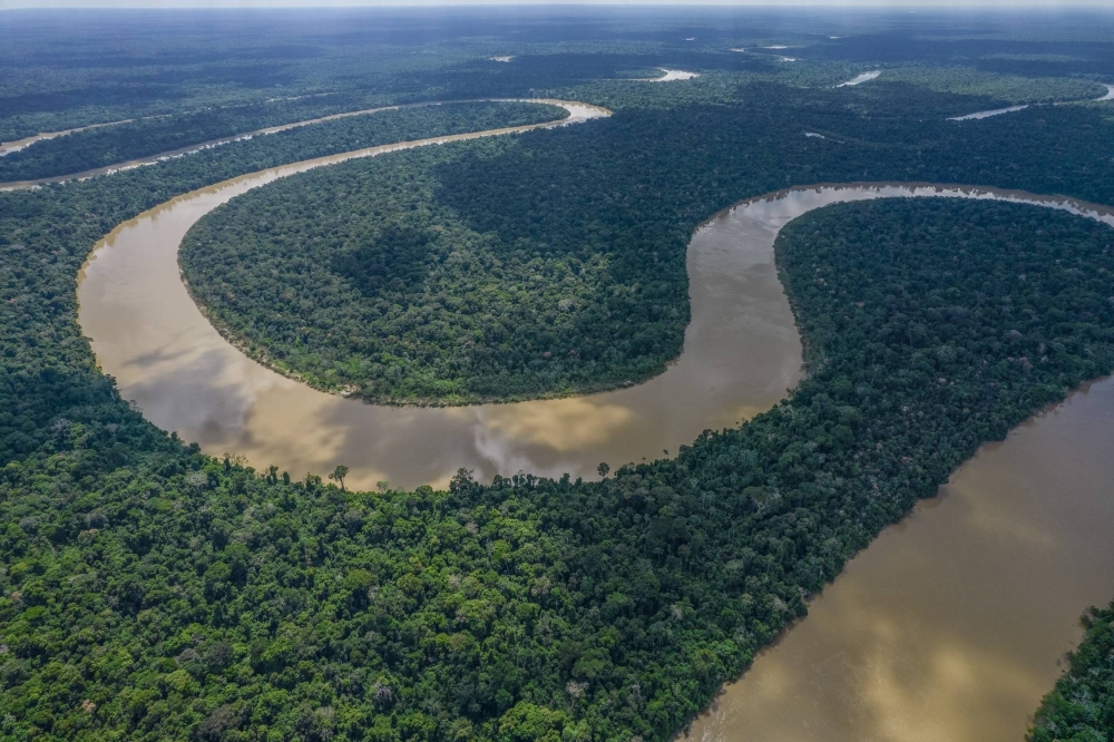 The Itaquai River, a river of the Amazon River basin, in Atalaia Do Norte, Brazil, in 2022. Leaders of Amazon River basin countries reached the most consequential agreement in half a century to conserve the world’s largest rainforest at a meeting convened by Brazilian President Luiz Inacio Lula da Silva, on Tuesday.