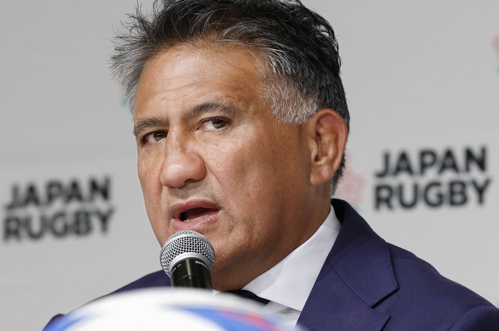Japan head coach Jamie Joseph discusses his squad selections for the 2023 Rugby World Cup at a news conference on Tuesday morning.
