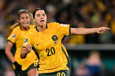 Australia's Sam Kerr says women's soccer needs more funding in the future. 