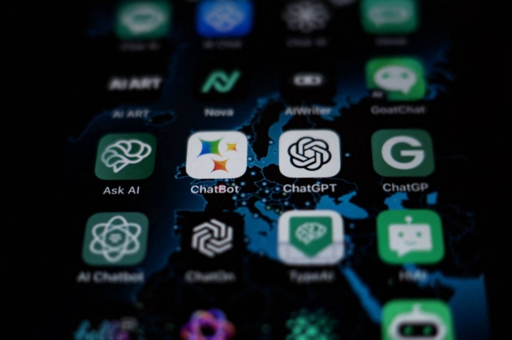 AI apps on a smartphone screen. In a joint statement, Japanese organizations said that current generative AI creates content based on the analysis of large amounts of data collected from the internet without the consent of and payments to copyright holders.
