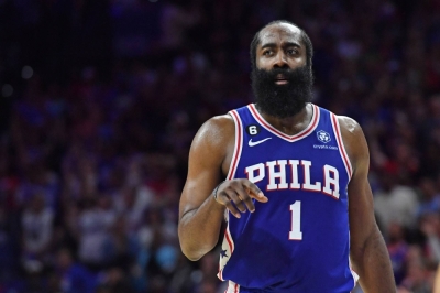 Sixers guard James Harden's future with the team is in doubt after his comments toward president of basketball operations Daryl Morey.