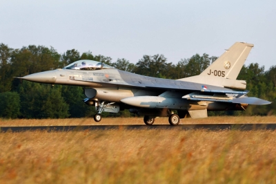 A Dutch F-16 fighter jet. Although the jets will bring new capabilities to Ukraine's war effort, they also increase the complexity of managing a conflict where aviation has yet to take center stage in battles.
