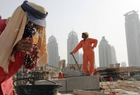 A construction site in Dubai, where workers often face temperatures up to 45 degrees Celsius | REUTERS